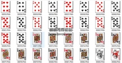 扑克牌补丁-传奇纸牌png素材「高清完整」